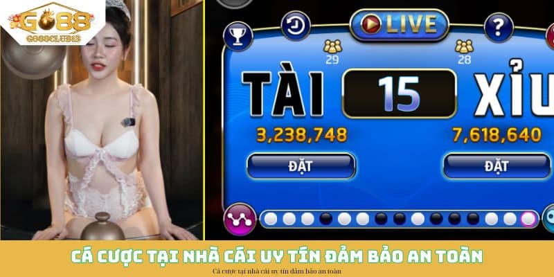 Cá cược tại nhà cái uy tín đảm bảo an toàn